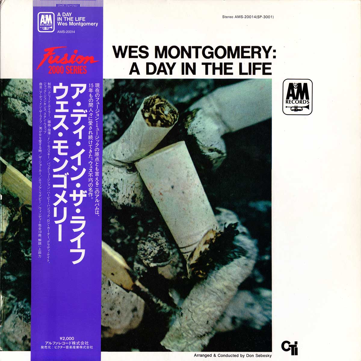 Wes Montgomery - A Day In The Life - Front cover